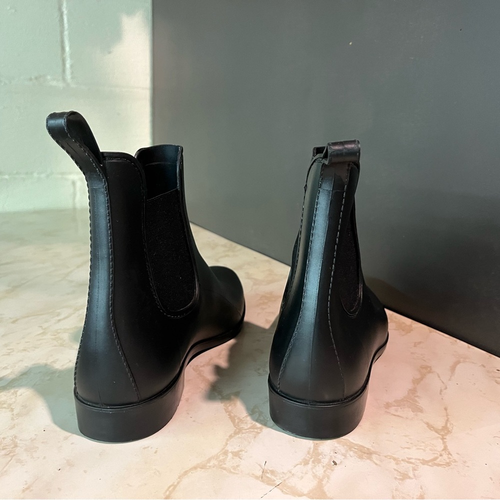 Women’s Mossimo Black Rubber Ankle Boots size 11 - Picture 5 of 9